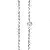 Sloan Studio WHITE SAPPHIRE FLOATING NECKLACE BY SLOAN Accessories 2 Sloan Studio WHITE SAPPHIRE FLOATING NECKLACE BY SLOAN Accessories