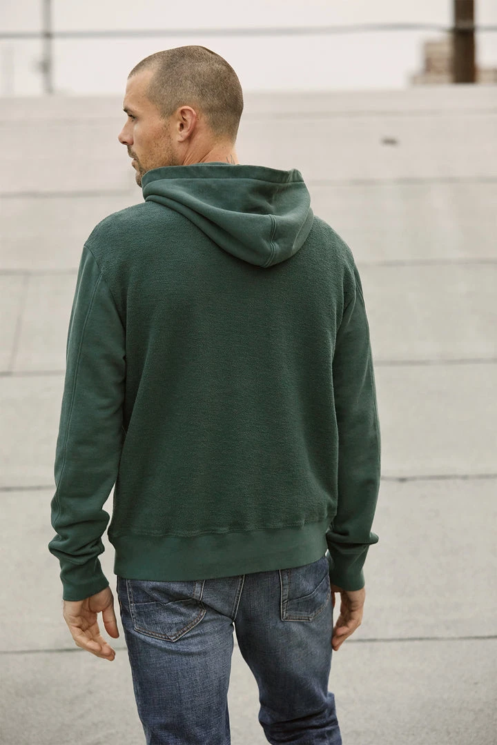 Velvet By Graham & Spencer CURRAN FRENCH TERRY HOODIE Mens 5 Velvet By Graham & Spencer CURRAN FRENCH TERRY HOODIE Mens