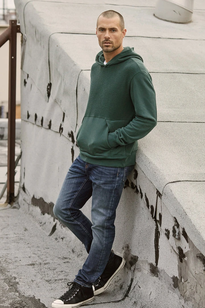 Velvet By Graham & Spencer CURRAN FRENCH TERRY HOODIE Mens 4 Velvet By Graham & Spencer CURRAN FRENCH TERRY HOODIE Mens