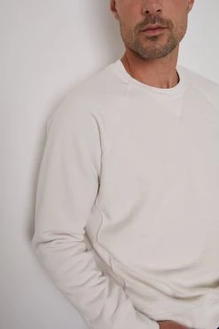 Velvet By Graham & Spencer DRAKE CREW NECK SWEATSHIRT Mens