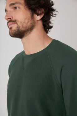 Velvet By Graham & Spencer DRAKE CREW NECK SWEATSHIRT Mens