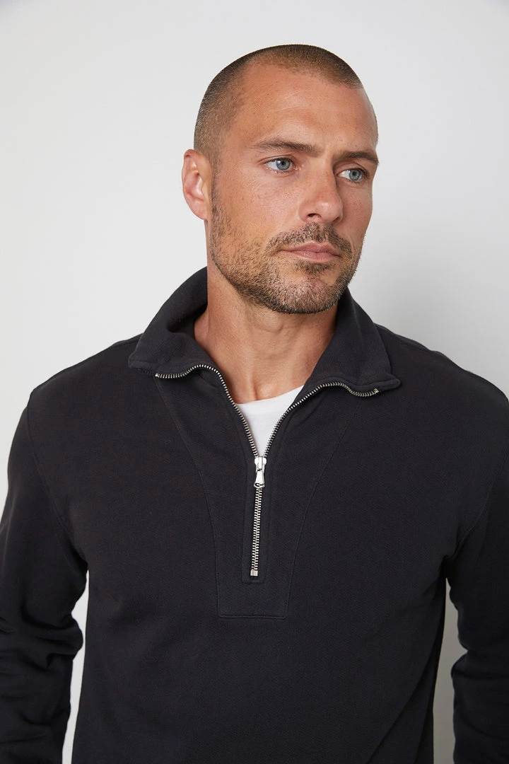Velvet By Graham & Spencer HANK HALF ZIP PULLOVER 4 Velvet By Graham & Spencer HANK HALF ZIP PULLOVER