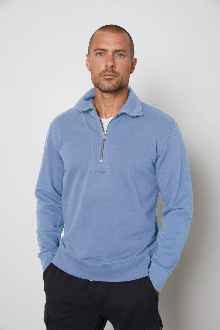 Velvet By Graham & Spencer HANK HALF ZIP PULLOVER 8 Velvet By Graham & Spencer HANK HALF ZIP PULLOVER