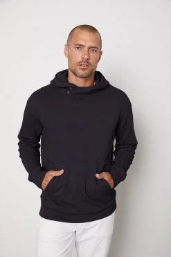 Velvet By Graham & Spencer Mens ISSAC PULLOVER HOODIE