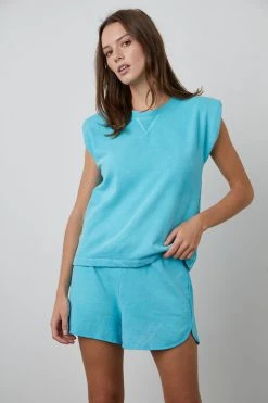 Velvet By Graham & Spencer PRESELY DRAWSTRING SHORT Womens 9 Velvet By Graham & Spencer PRESELY DRAWSTRING SHORT Womens