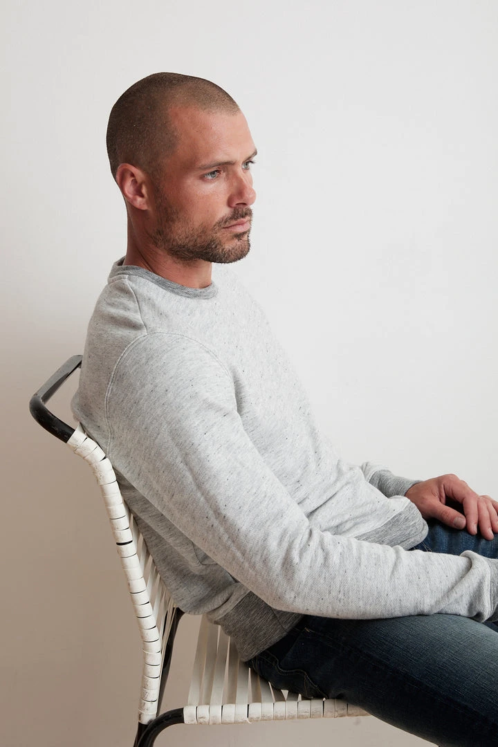 Velvet By Graham & Spencer TEDDIE FRENCH TERRY SWEATSHIRT Mens 3 Velvet By Graham & Spencer TEDDIE FRENCH TERRY SWEATSHIRT Mens