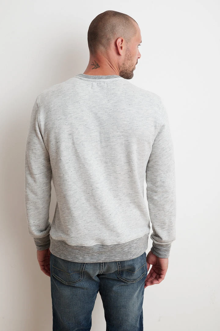 Velvet By Graham & Spencer TEDDIE FRENCH TERRY SWEATSHIRT Mens 5 Velvet By Graham & Spencer TEDDIE FRENCH TERRY SWEATSHIRT Mens