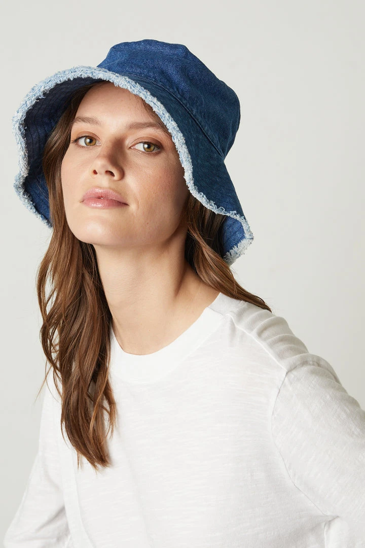 Velvet By Graham & Spencer FRINGED BUCKET HAT 3 Velvet By Graham & Spencer FRINGED BUCKET HAT