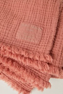 Jenny Graham Home COTTON GAUZE THROW 19 Jenny Graham Home COTTON GAUZE THROW