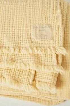 Jenny Graham Home COTTON GAUZE THROW 26 Jenny Graham Home COTTON GAUZE THROW