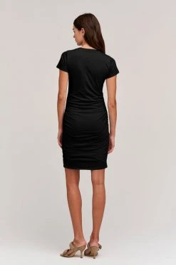 Velvet By Graham & Spencer CAILEY SHIRRED SEAM MINI DRESS