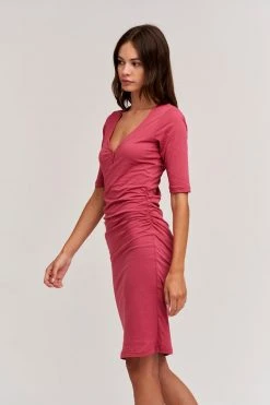 Velvet By Graham & Spencer EMILIA GAUZY WHISPER DRESS Womens