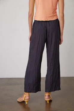 Velvet By Graham & Spencer Womens LOLA LINEN PANT 110 Velvet By Graham & Spencer Womens LOLA LINEN PANT
