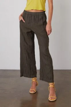 Velvet By Graham & Spencer Womens LOLA LINEN PANT 64 Velvet By Graham & Spencer Womens LOLA LINEN PANT