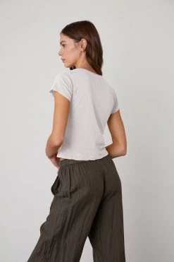 Velvet By Graham & Spencer Womens LOLA LINEN PANT 67 Velvet By Graham & Spencer Womens LOLA LINEN PANT