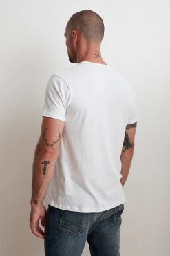 Velvet By Graham & Spencer FLYNN SURF GRAPHIC TEE Mens 7 Velvet By Graham & Spencer FLYNN SURF GRAPHIC TEE Mens