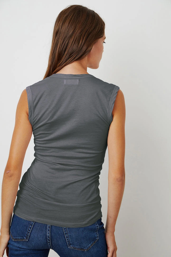 Velvet By Graham & Spencer Womens ESTINA GAUZY WHISPER FITTED TANK TOP 9 Velvet By Graham & Spencer Womens ESTINA GAUZY WHISPER FITTED TANK TOP