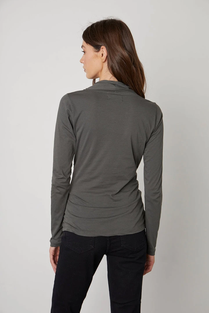 Velvet By Graham & Spencer MERI WRAP FRONT FITTED TOP 11 Velvet By Graham & Spencer MERI WRAP FRONT FITTED TOP