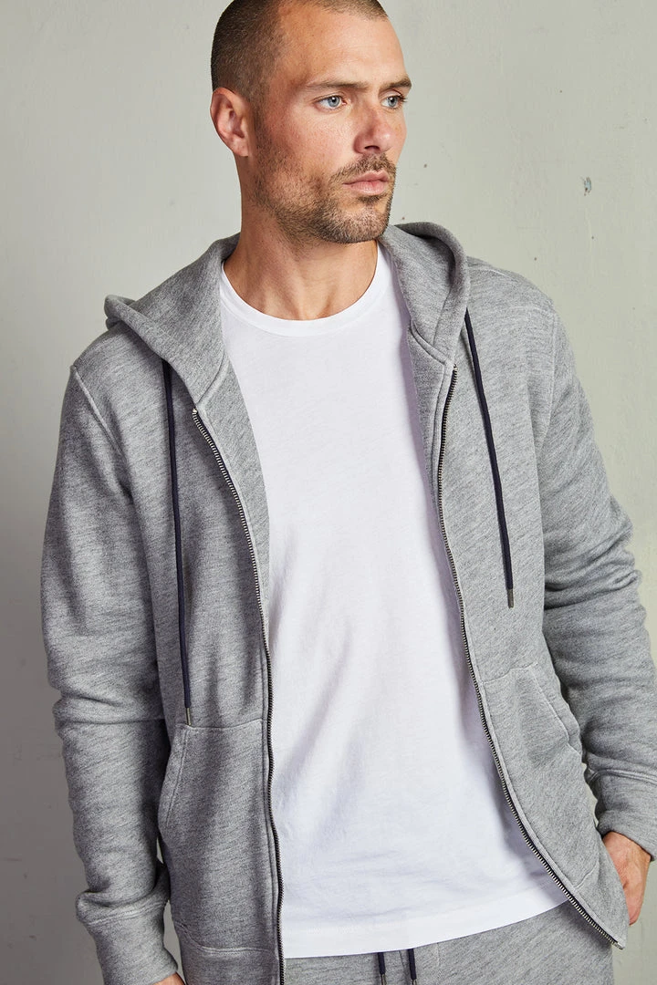 Velvet By Graham & Spencer Mens DAVE ZIP UP HOODIE 3 Velvet By Graham & Spencer Mens DAVE ZIP UP HOODIE