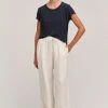 Velvet By Graham & Spencer GWYNETH HEAVY LINEN PANT 2 Velvet By Graham & Spencer GWYNETH HEAVY LINEN PANT