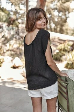 Velvet By Graham & Spencer Womens ANELLA COTTON GAUZE BLOUSE 16 Velvet By Graham & Spencer Womens ANELLA COTTON GAUZE BLOUSE