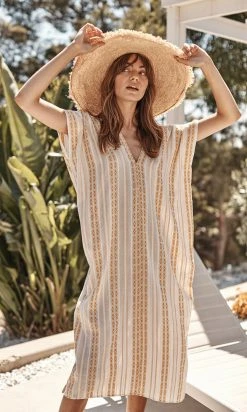 Velvet By Graham & Spencer BEVERLY STRAW SUN HAT Womens