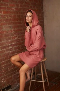 Velvet By Graham & Spencer ISABELLA HOODIE DRESS