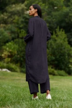 Velvet By Graham & Spencer Womens JORA LINEN BUTTON-UP DRESS 61 Velvet By Graham & Spencer Womens JORA LINEN BUTTON-UP DRESS