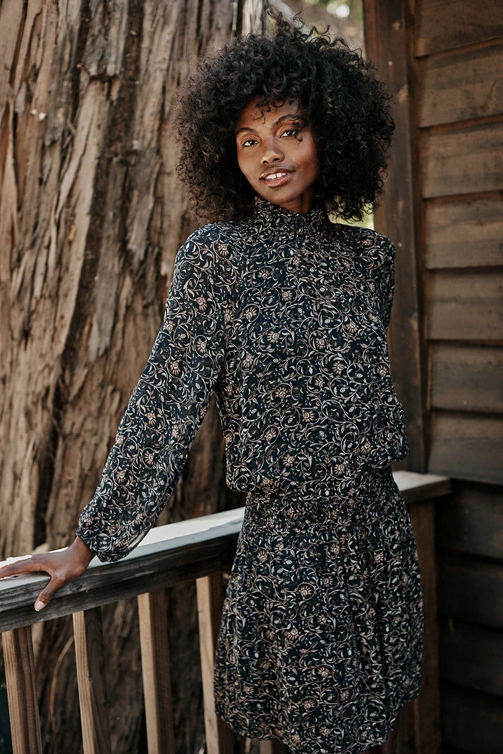 Velvet By Graham & Spencer KIRSTEN PRINTED DRESS 7 Velvet By Graham & Spencer KIRSTEN PRINTED DRESS