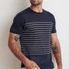 Velvet By Graham & Spencer Mens VANCE STRIPE KNIT SHIRT 1 Velvet By Graham & Spencer Mens VANCE STRIPE KNIT SHIRT