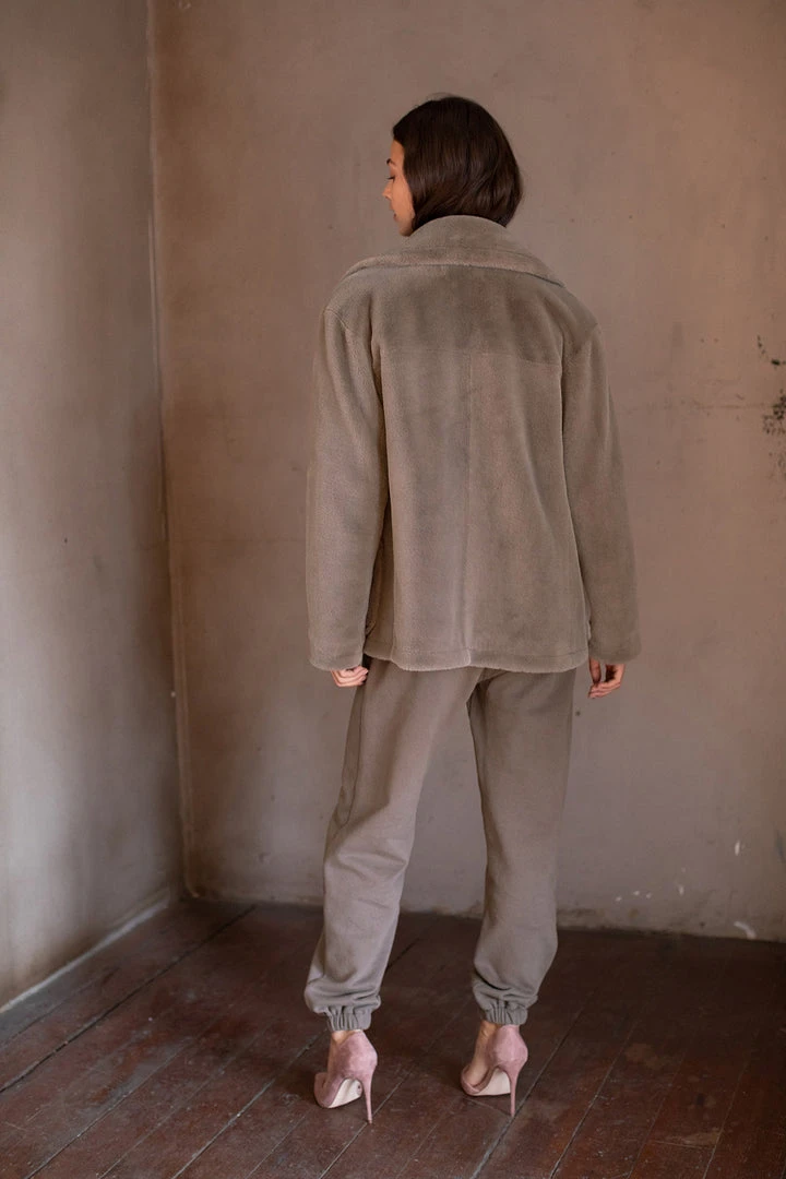 Velvet By Graham & Spencer Womens LINDA FAUX LUX FUR JACKET 4 Velvet By Graham & Spencer Womens LINDA FAUX LUX FUR JACKET