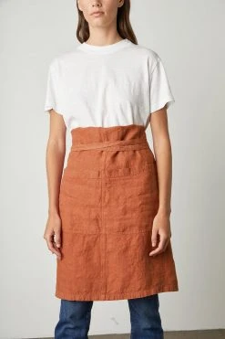 Jenny Graham Home LINEN APRON Womens