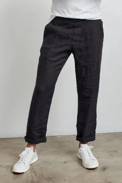 Velvet By Graham & Spencer Mens ISMAEL LINEN PANT