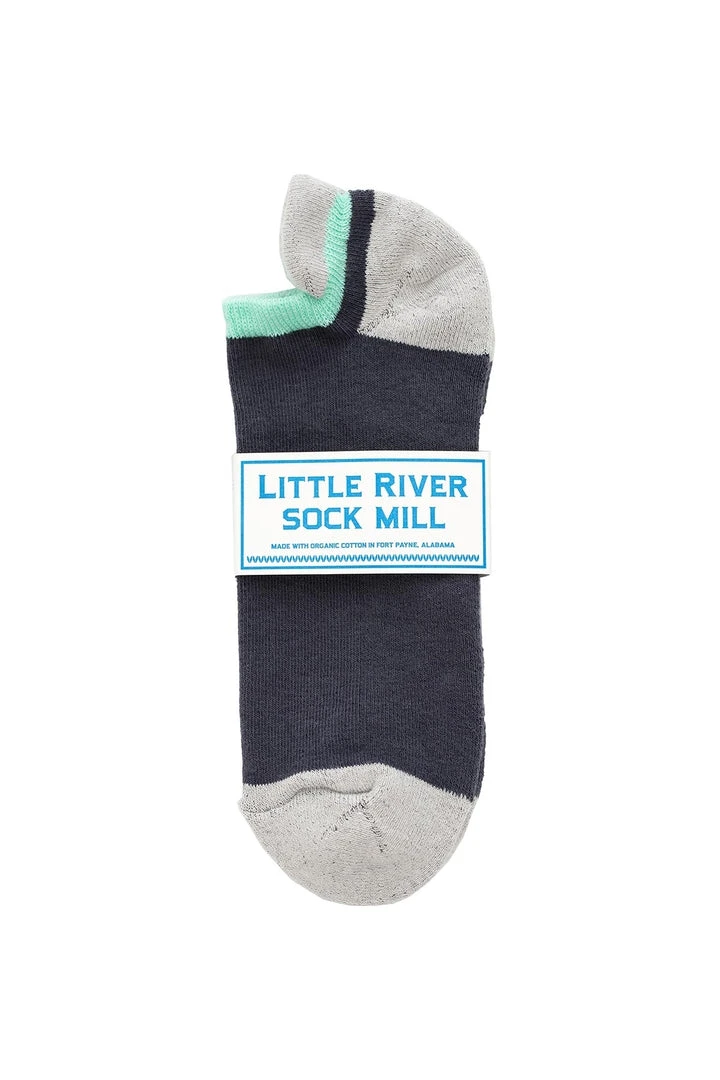 CUSHIONED NO SHOW SOCK BY LITTLE RIVER SOCK MILL 8 CUSHIONED NO SHOW SOCK BY LITTLE RIVER SOCK MILL