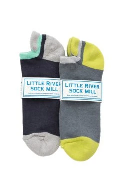 CUSHIONED NO SHOW SOCK BY LITTLE RIVER SOCK MILL 17 CUSHIONED NO SHOW SOCK BY LITTLE RIVER SOCK MILL