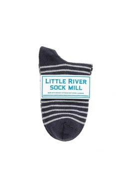 Velvet By Graham & Spencer STRIPED BOOTIE SOCK BY LITTLE RIVER SOCK MILL Accessories