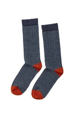 Accessories TEXTURED HERRINGBONE CREW SOCK BY LITTLE RIVER SOCK MILL 55 Accessories TEXTURED HERRINGBONE CREW SOCK BY LITTLE RIVER SOCK MILL