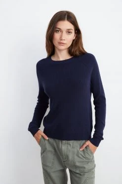 Velvet By Graham & Spencer FINLEY CREW NECK SWEATER Womens