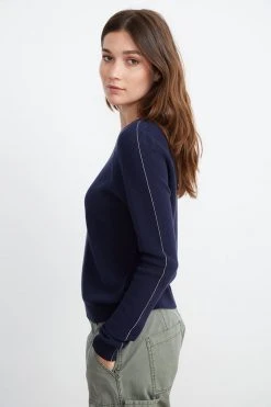 Velvet By Graham & Spencer FINLEY CREW NECK SWEATER Womens 9 Velvet By Graham & Spencer FINLEY CREW NECK SWEATER Womens