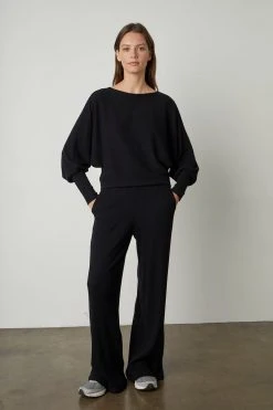 Velvet By Graham & Spencer Womens ASTRID WIDE LEG PANT