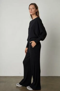 Velvet By Graham & Spencer Womens PEPPER DOLMAN SLEEVE TOP