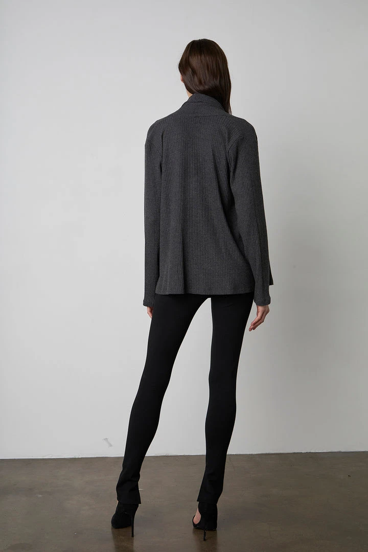 Velvet By Graham & Spencer Womens YASMIN OPEN FRONT CARDIGAN 10 Velvet By Graham & Spencer Womens YASMIN OPEN FRONT CARDIGAN