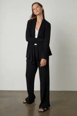 Velvet By Graham & Spencer Womens ASTRID WIDE LEG PANT