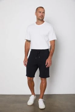 Velvet By Graham & Spencer Mens ATLAS LUXE FLEECE DRAWSTRING SHORT