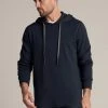 Velvet By Graham & Spencer Mens EVERT LUXE FLEECE PULLOVER HOODIE