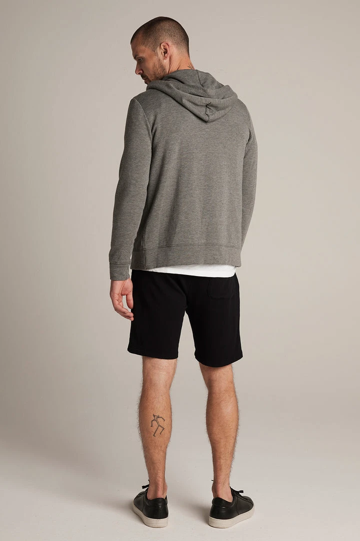 Velvet By Graham & Spencer RODAN CHARCOAL LUXE FLEECE ZIP HOODIE Mens 8 Velvet By Graham & Spencer RODAN CHARCOAL LUXE FLEECE ZIP HOODIE Mens