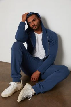 Velvet By Graham & Spencer Mens RODAN LUXE FLEECE ZIP HOODIE 33 Velvet By Graham & Spencer Mens RODAN LUXE FLEECE ZIP HOODIE