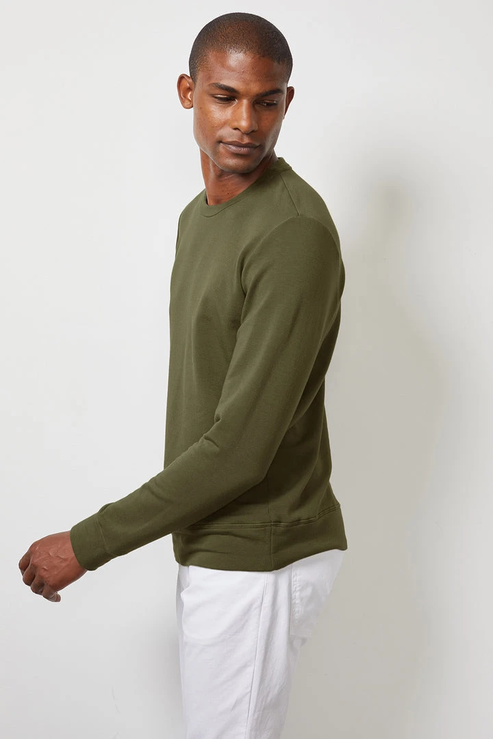 Velvet By Graham & Spencer Mens SOREN LUXE FLEECE PULLOVER 5 Velvet By Graham & Spencer Mens SOREN LUXE FLEECE PULLOVER