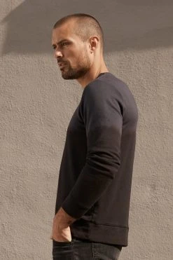 Velvet By Graham & Spencer Mens ALDRIC LUXE FLEECE TIE DYE PULLOVER 10 Velvet By Graham & Spencer Mens ALDRIC LUXE FLEECE TIE DYE PULLOVER