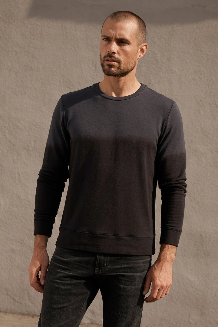 Velvet By Graham & Spencer Mens ALDRIC LUXE FLEECE TIE DYE PULLOVER 3 Velvet By Graham & Spencer Mens ALDRIC LUXE FLEECE TIE DYE PULLOVER